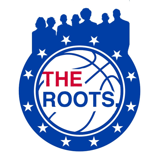 Philadelphia 76ers The Roots Logo iron on heat transfer
